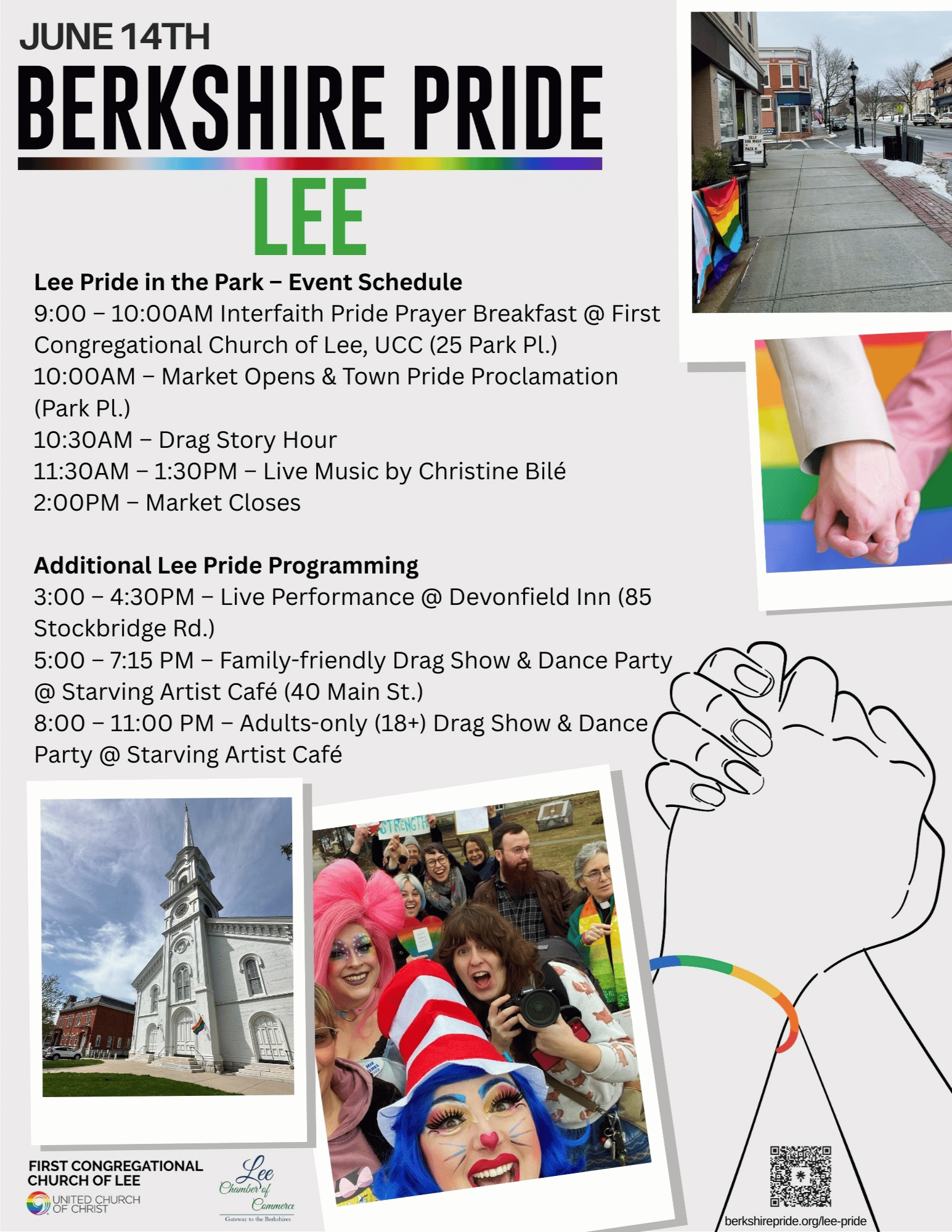 Join the first ever pride celebration in Lee