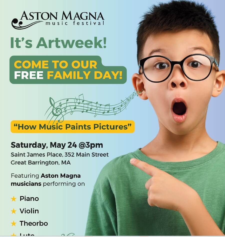 Aston Magna Music Festival family day