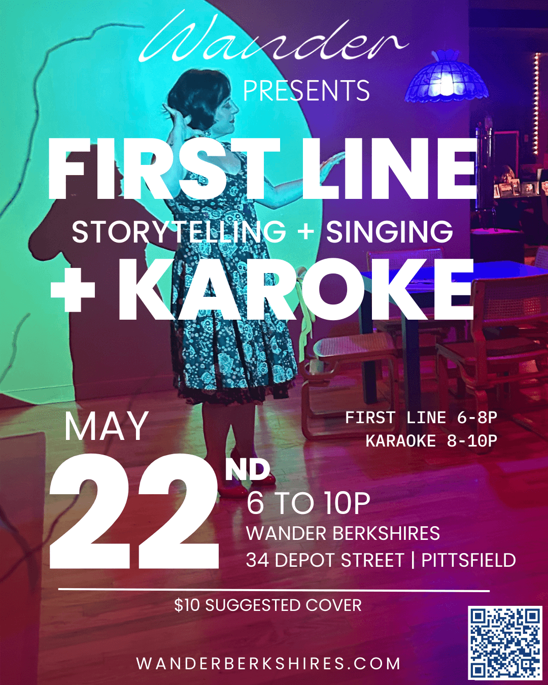 Join WANDER for storytelling and karaoke