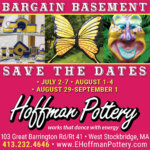Find the bargains at the Hoffman Pottery Bargain Basement sale
