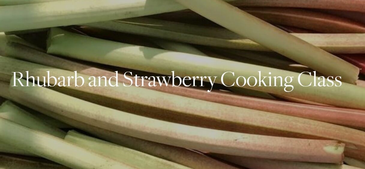 BBG to offer rhubarb and strawberry cooking class