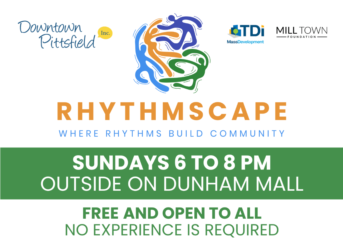 New Rhythmscape classes on Sundays in the summer in Pittsfield