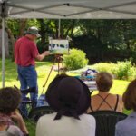 Arist demonstrations Fridays at Frelinghuysen through August