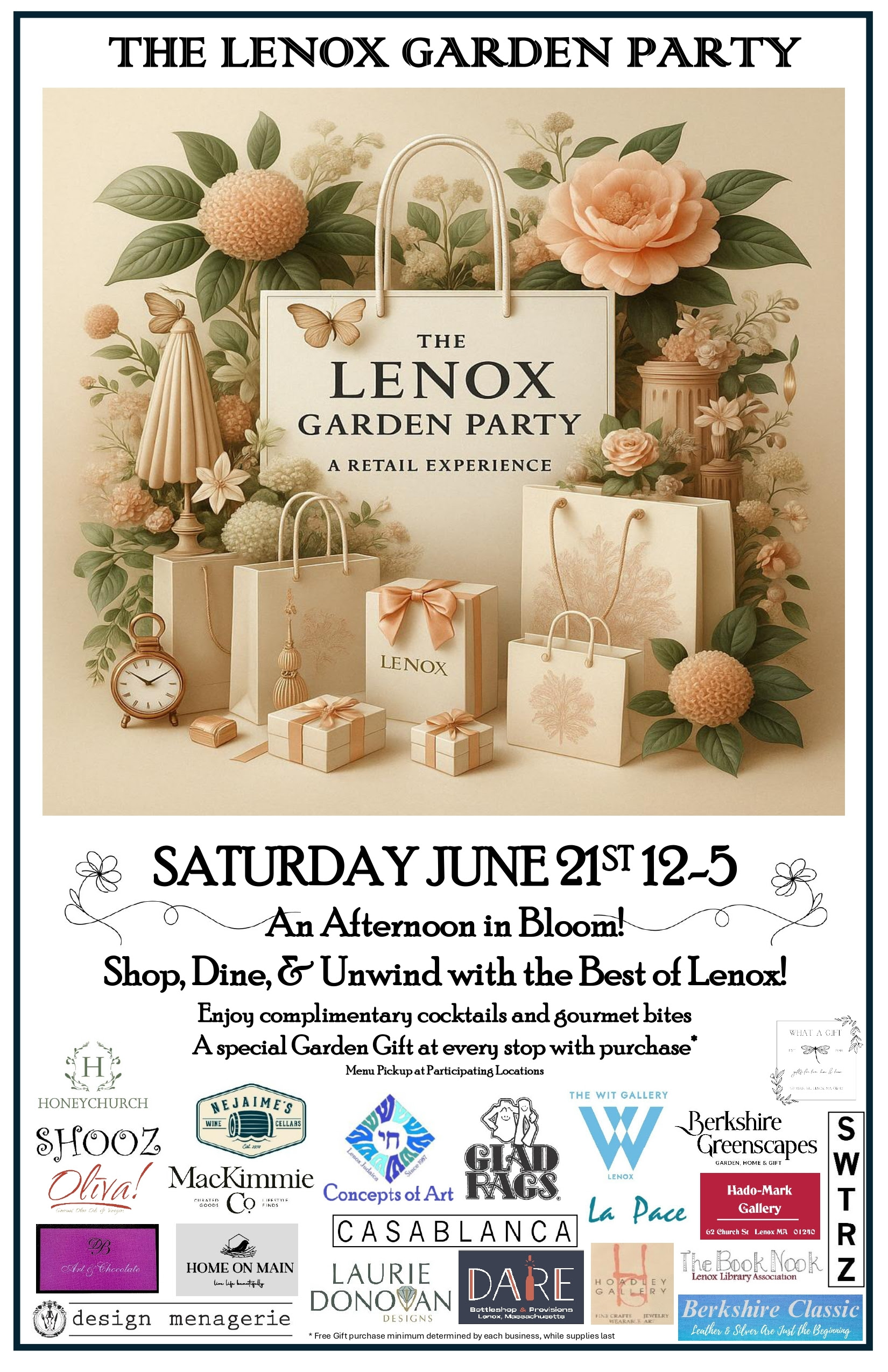Lenox Garden Party retail experience