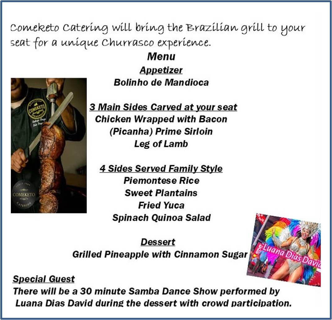 Brazilian dinner at Balderdash Cellars