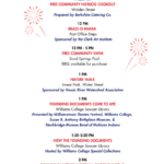 4th of july events at williamstown