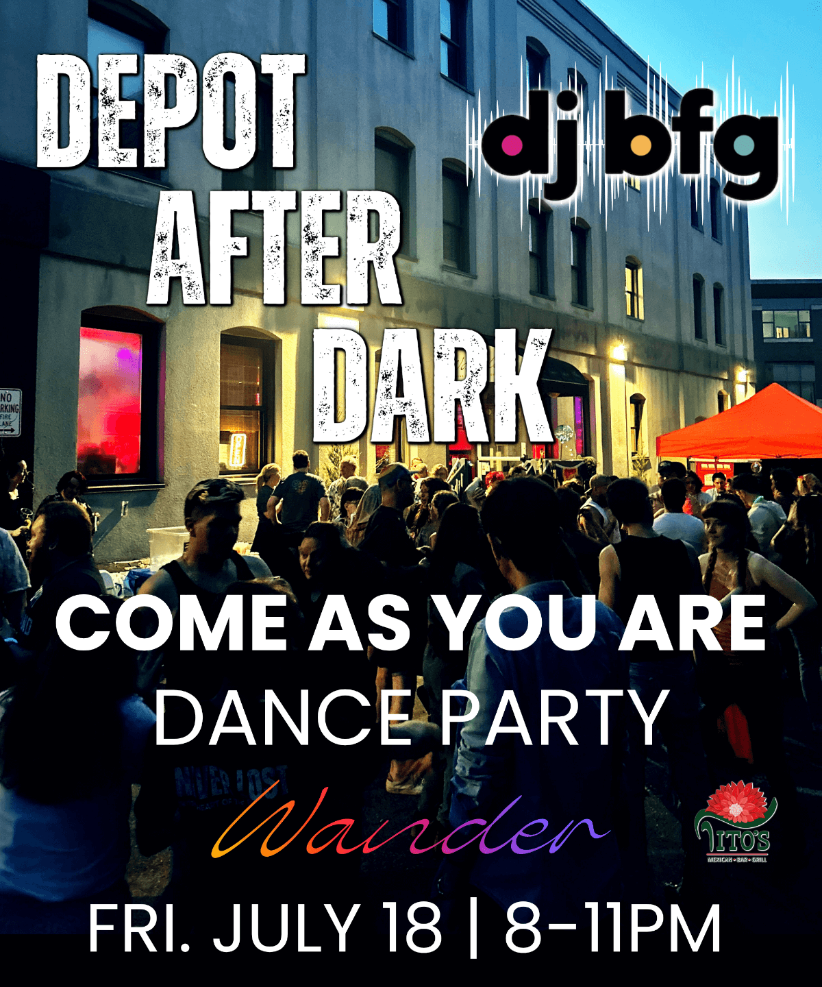 Join DPI, Titos and Wander for After Dark