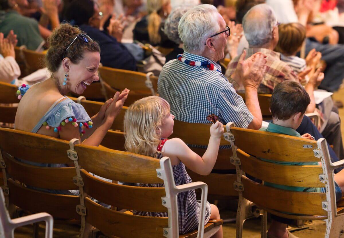 Concert for very young people at Tanglewood