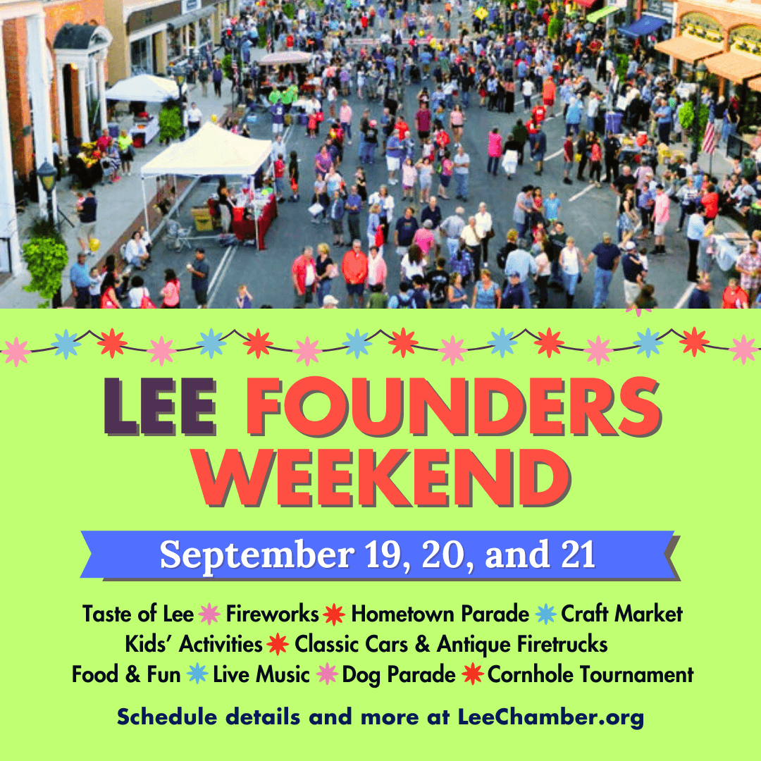 Join in the fun at the Lee Founders Days weekend