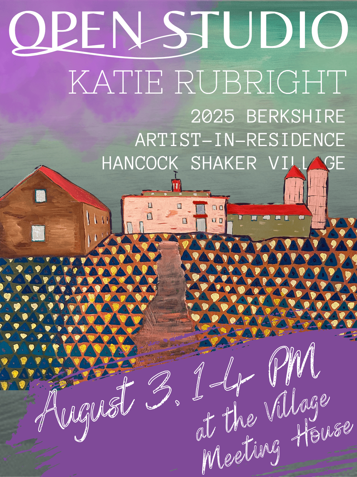 Hancock Shaker Village offers an Open Studio with Katie Rubright