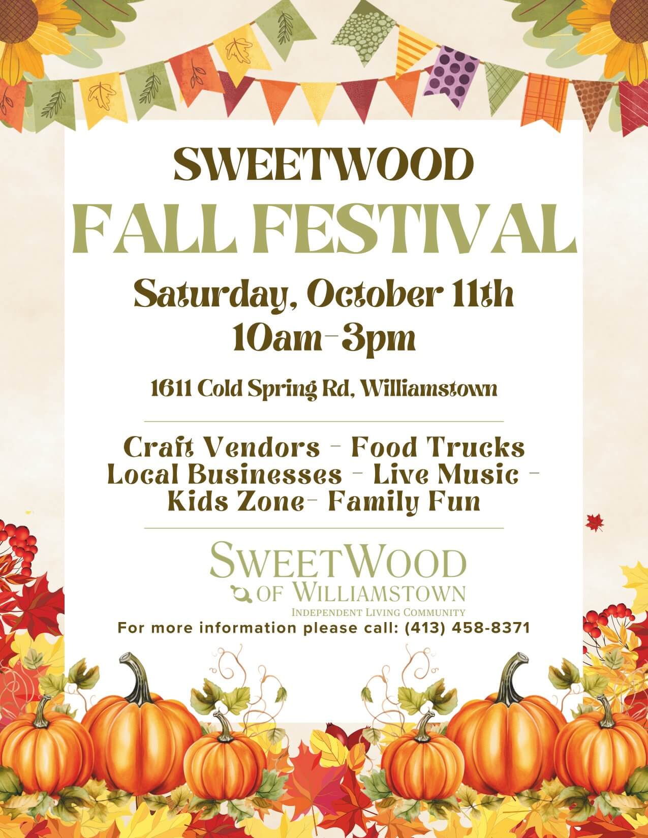 Enjoy the Fall Festival at SweetWood