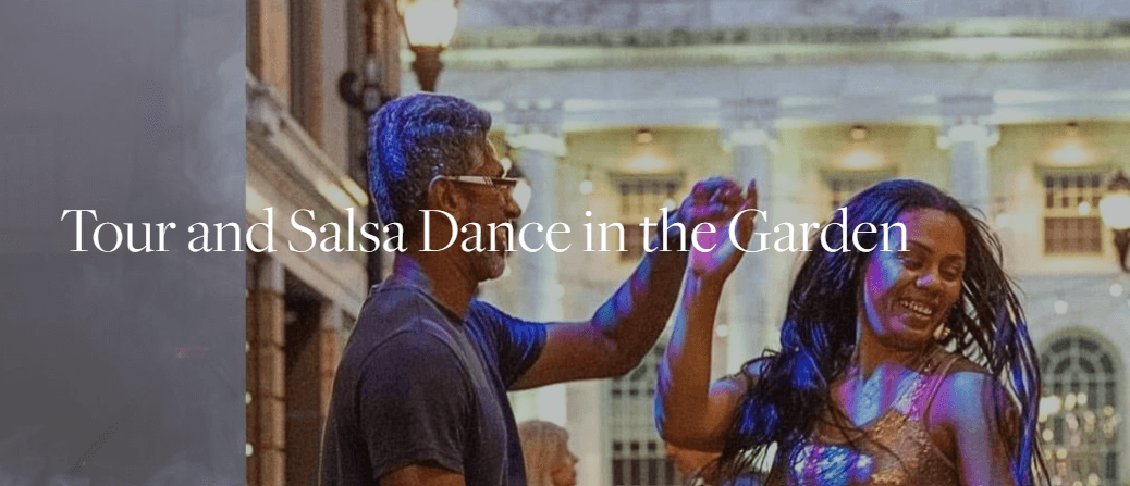 Spanish tour and salsa dance at BBG