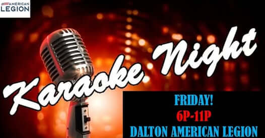 FriYAY Karaoke FriYAY Karaoke at the American Legion