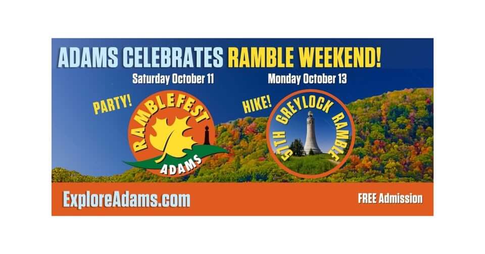 Join us for Ramblefest 2025 in Adams