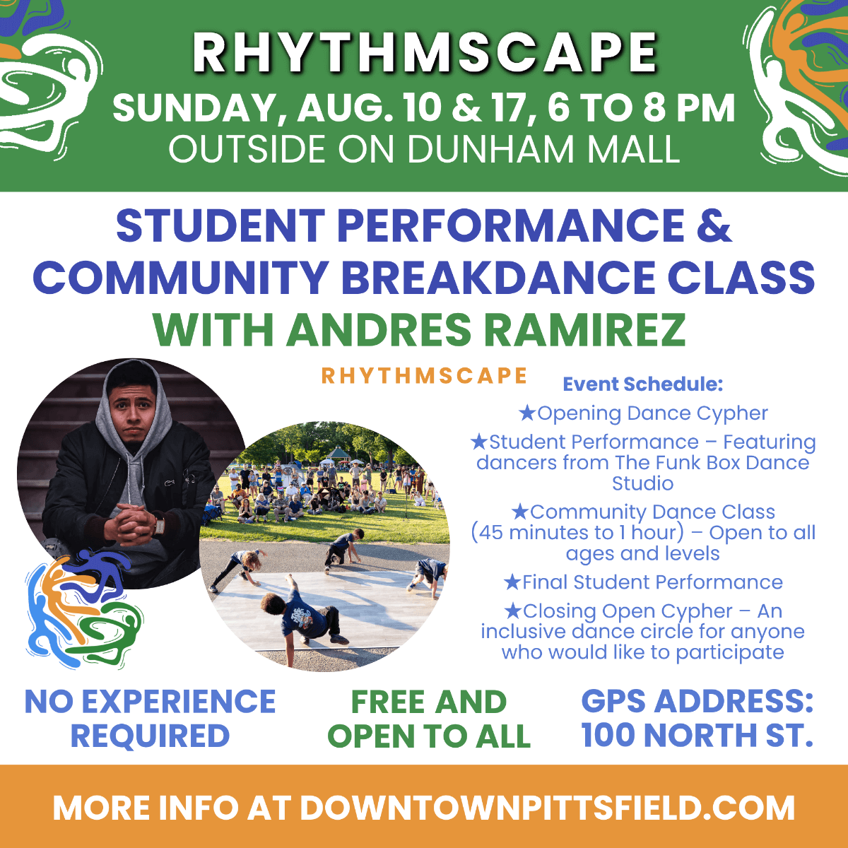 Rhythmscape offers community dance each week on Sunday