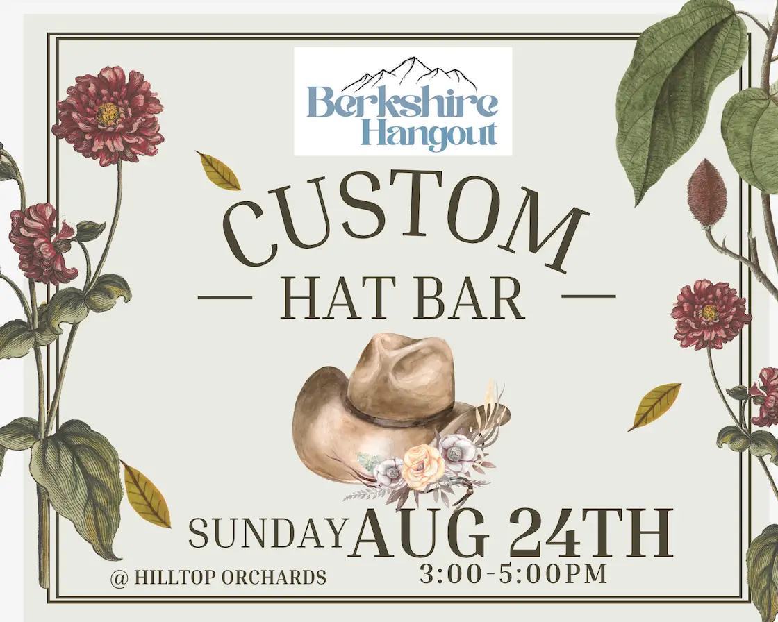Fashion your own wide brim hat at Hilltop Orchards