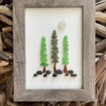Sea Glass art class at Hilltop Orchards