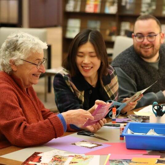 Join Clark Art's monthly collage club