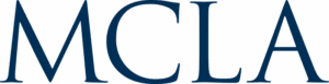 MCLA-Navy Logo Navy blue letters MCLA representing the Massachusetts College of Liberal Arts logo