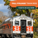 fall foliage train ride are available through October 18