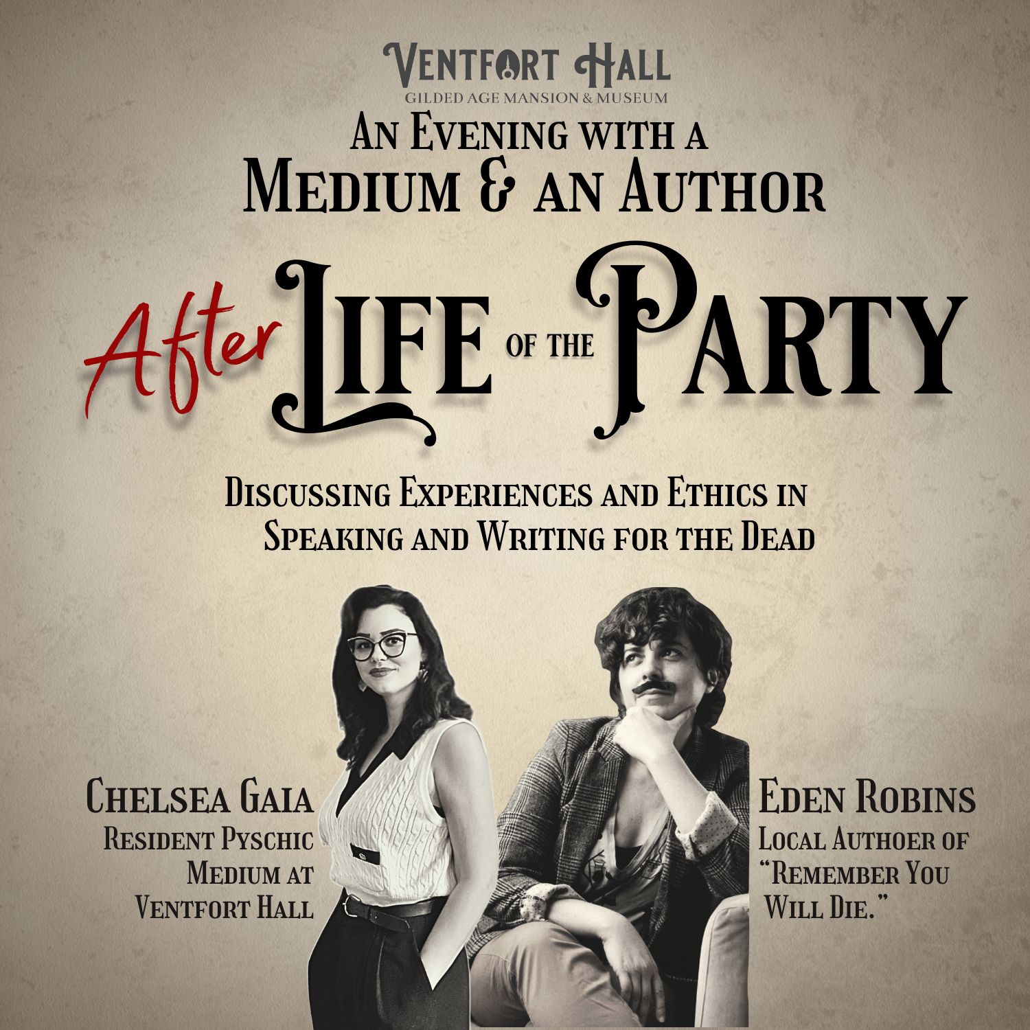 Spirited salon discussion at Ventfort