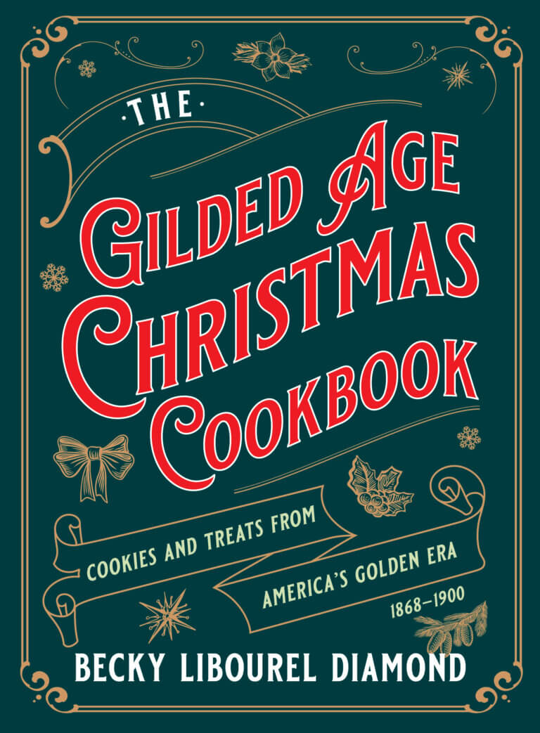 Book Cover Gilded Age Christmas Cookbook