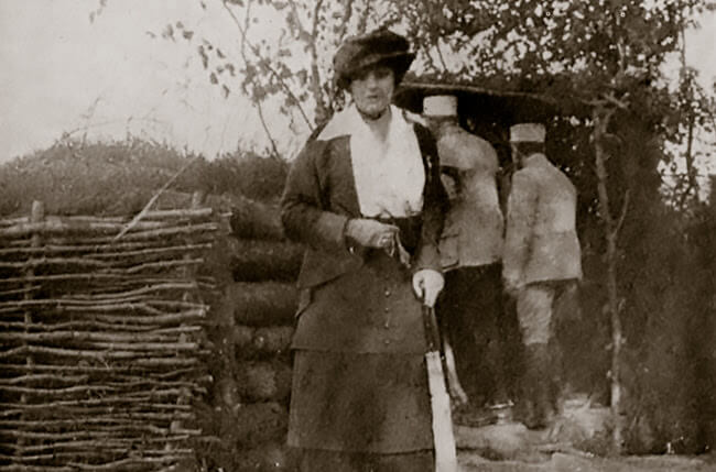 Edith Wharton at the Front