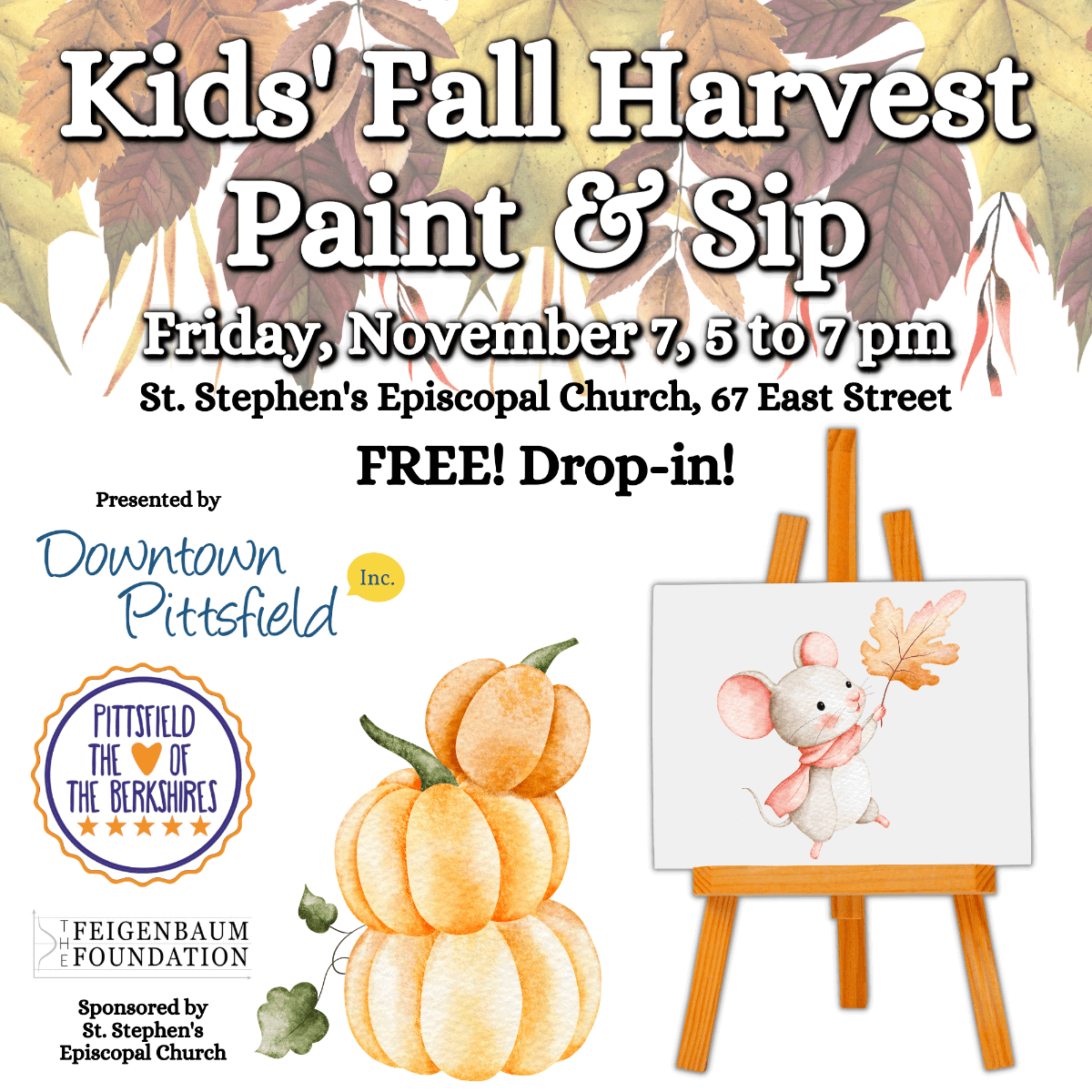 Kids paint & sip