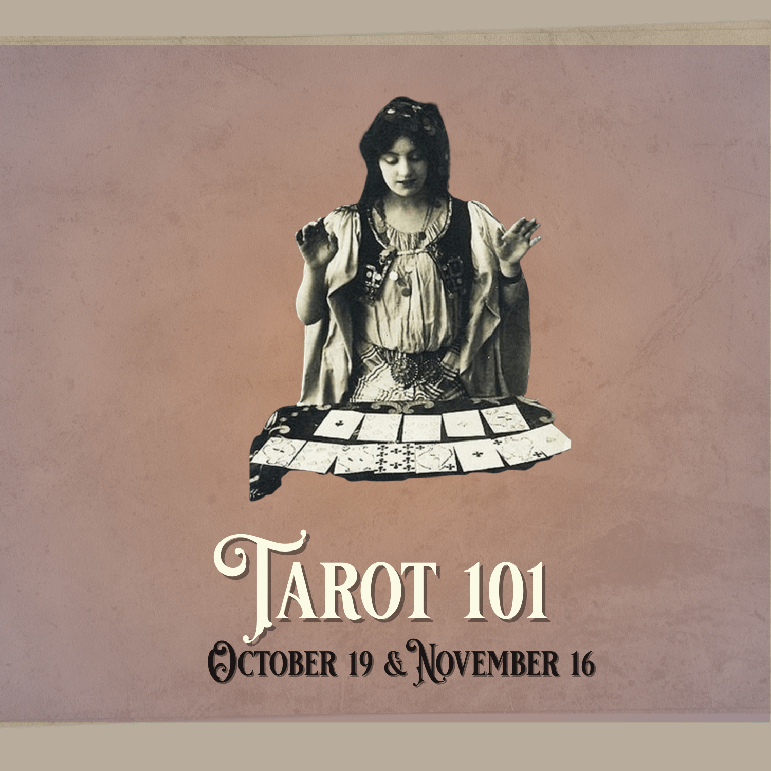 Tarot card reading workshops at Ventfort Hall