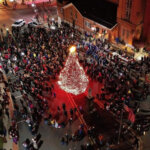 North Adams tree lighting the night before Thanksgiving