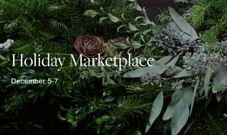 Holiday Marketplace at BBG