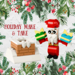 Enjoy a holiday make and take party at Bottomless Bricks