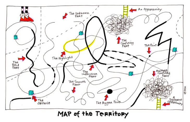 personal mapping at Norman Rockwell Museum