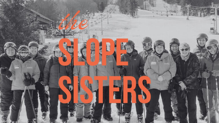 Join the slope sisters at Bousquet