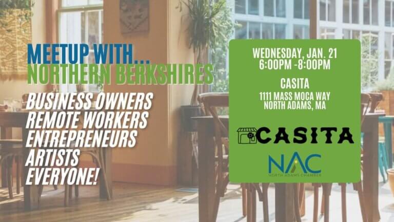 North Adams Chamber meetup at Casita
