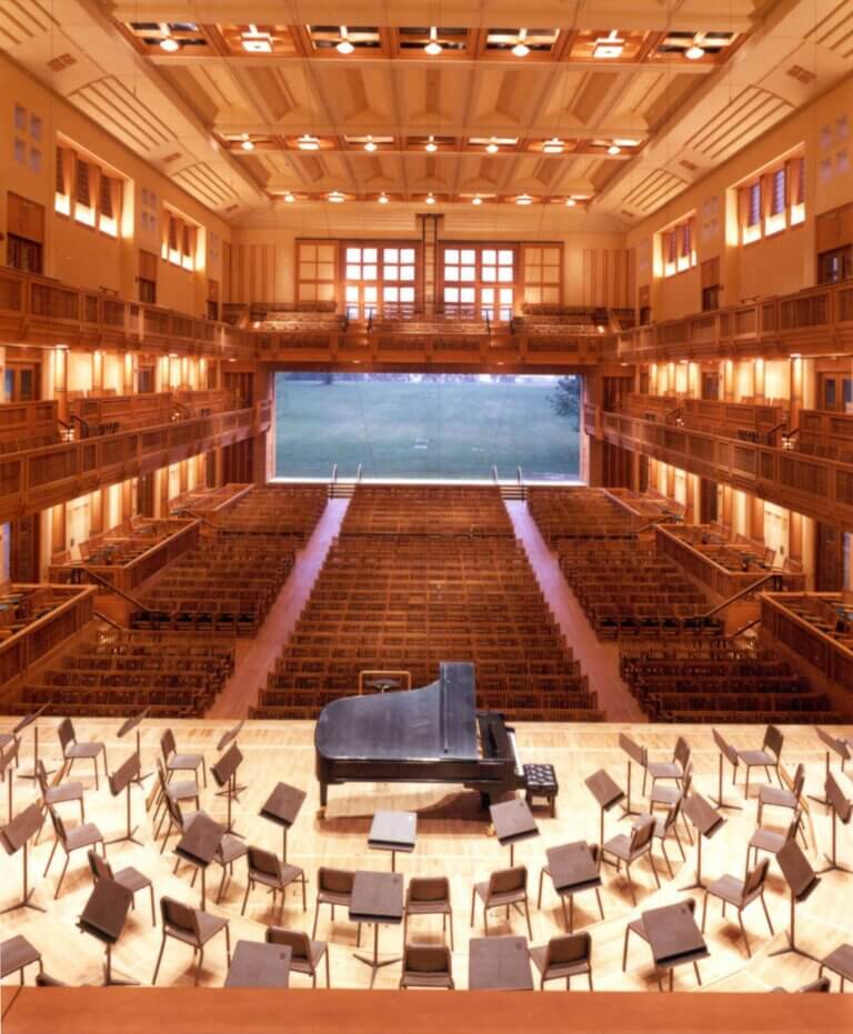 Ozawa-Hall-2-Steve-Rosenthal (4) performance hall at Tanglewood