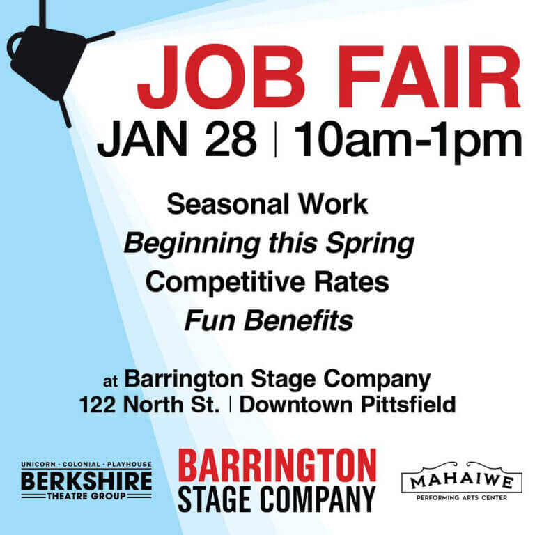 Job Fair for the Arts at Barrington Stage