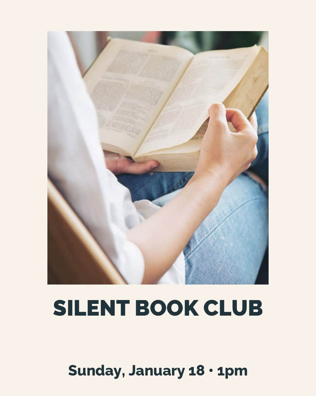 Join the silent book club at Hot Plate Brewing