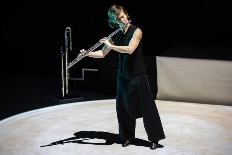 Claire Chase at Tanglewood