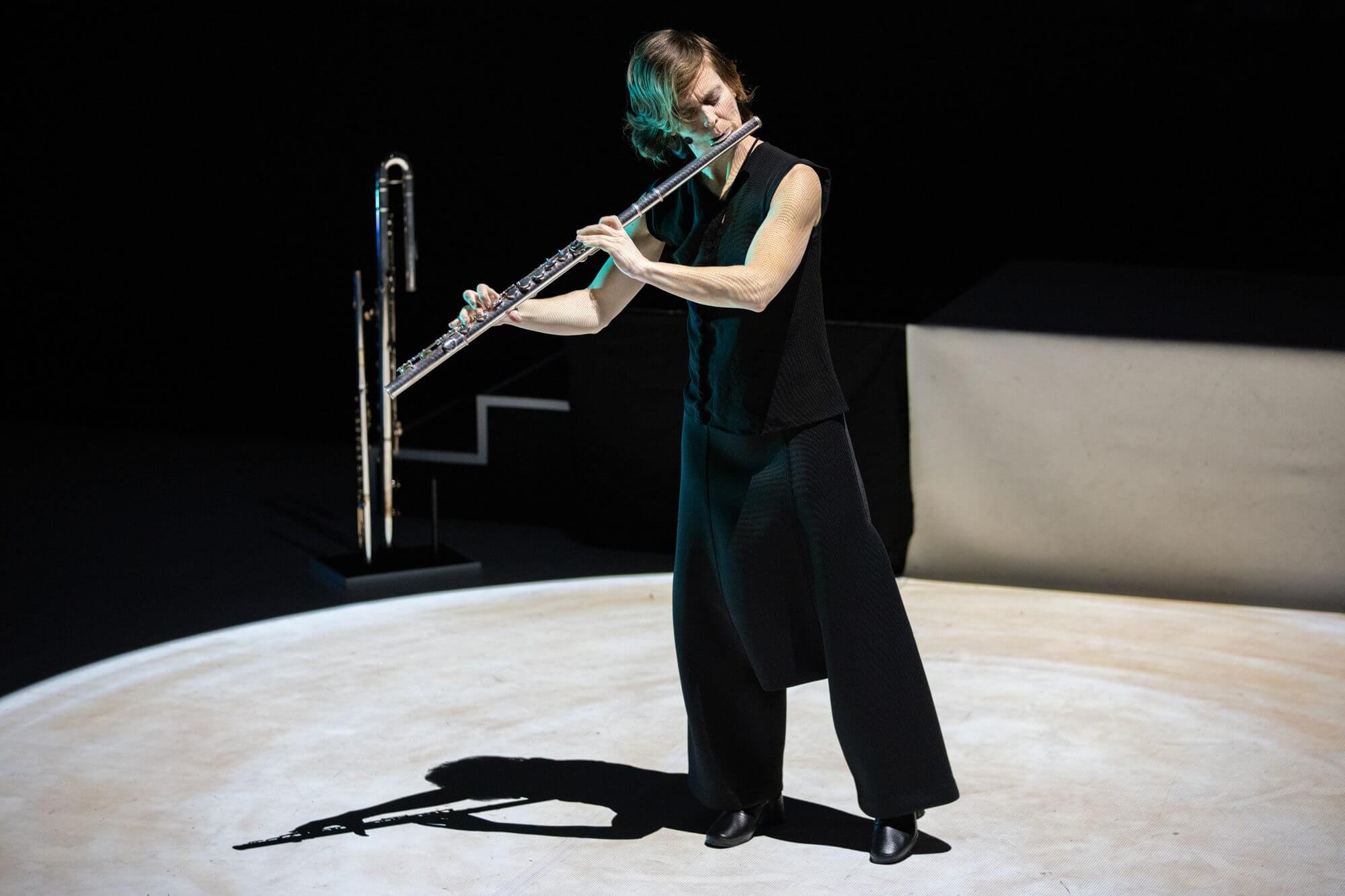 Claire Chase at Tanglewood