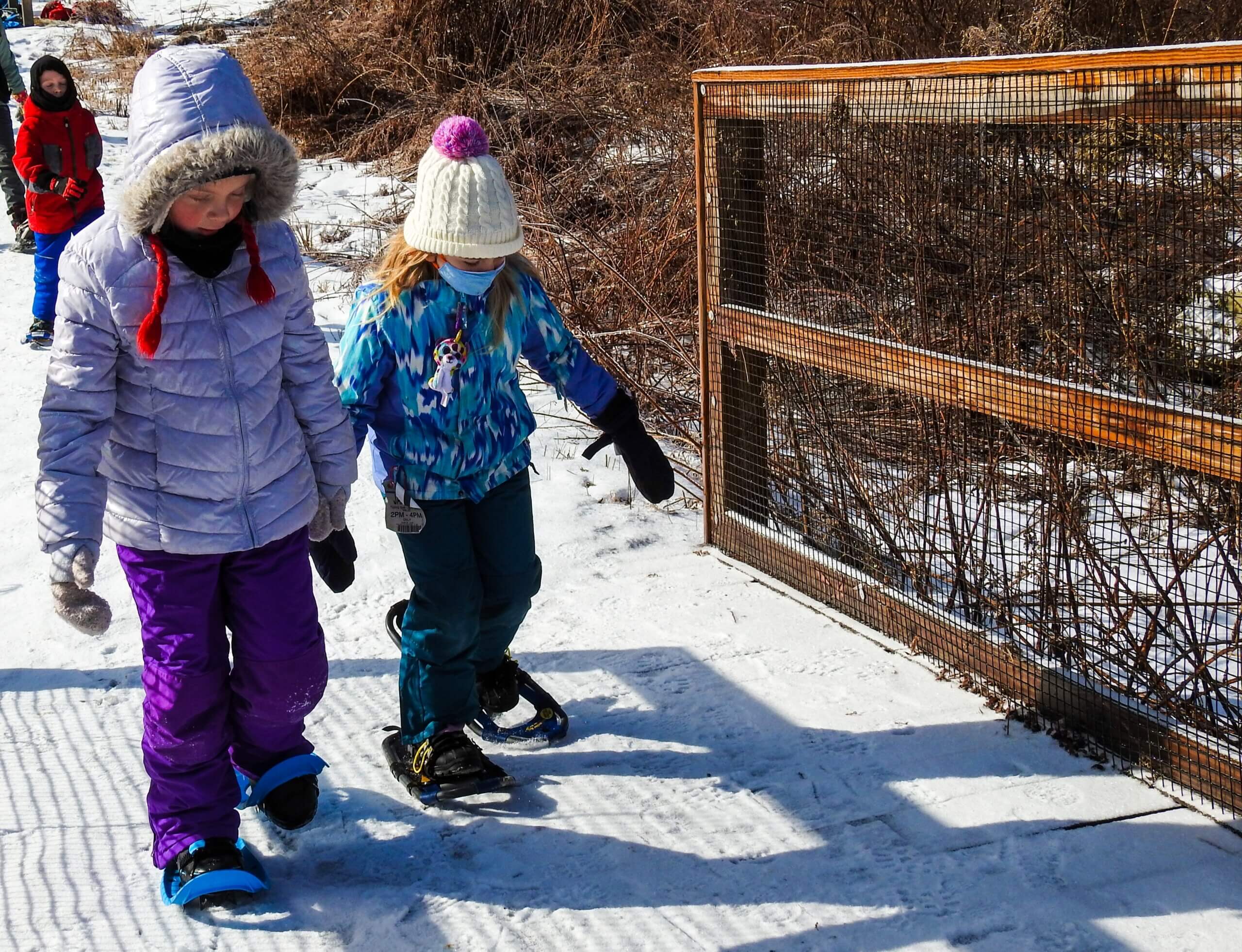 free family snowshoeing event at Arrowhead