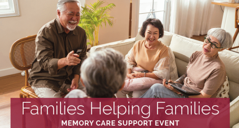 Memory Care Support at Kimball Farms