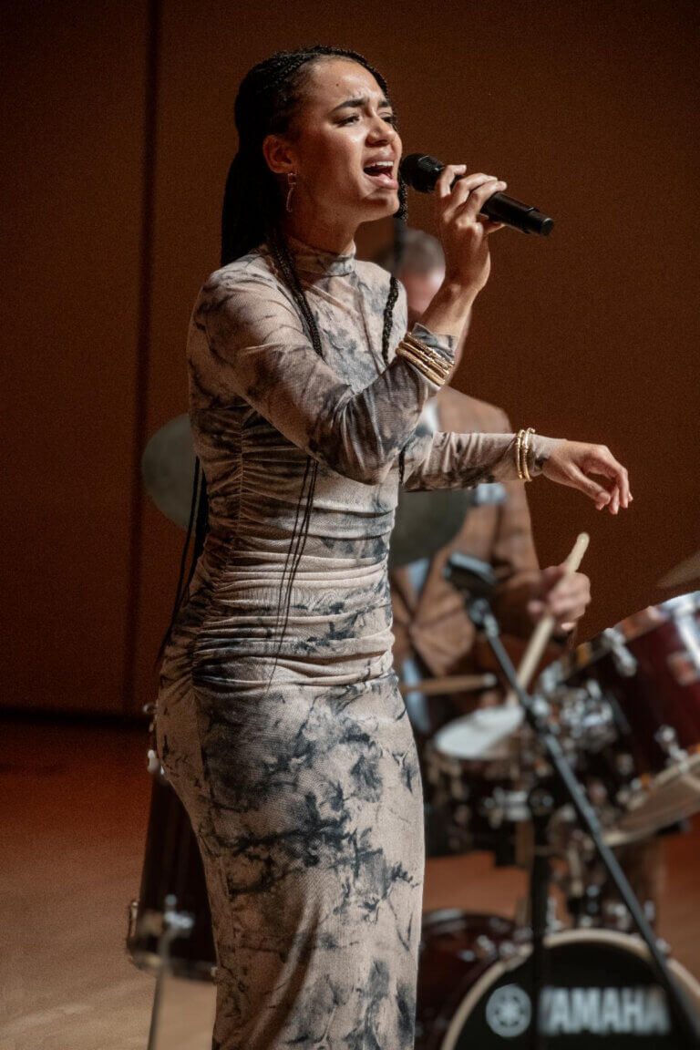 Georgia Heers performs jazz at BSC