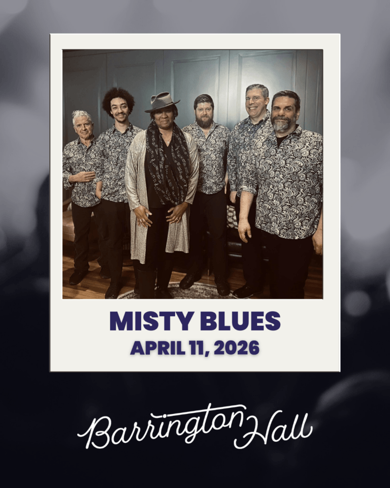 Misty Blues at Barrington Hall