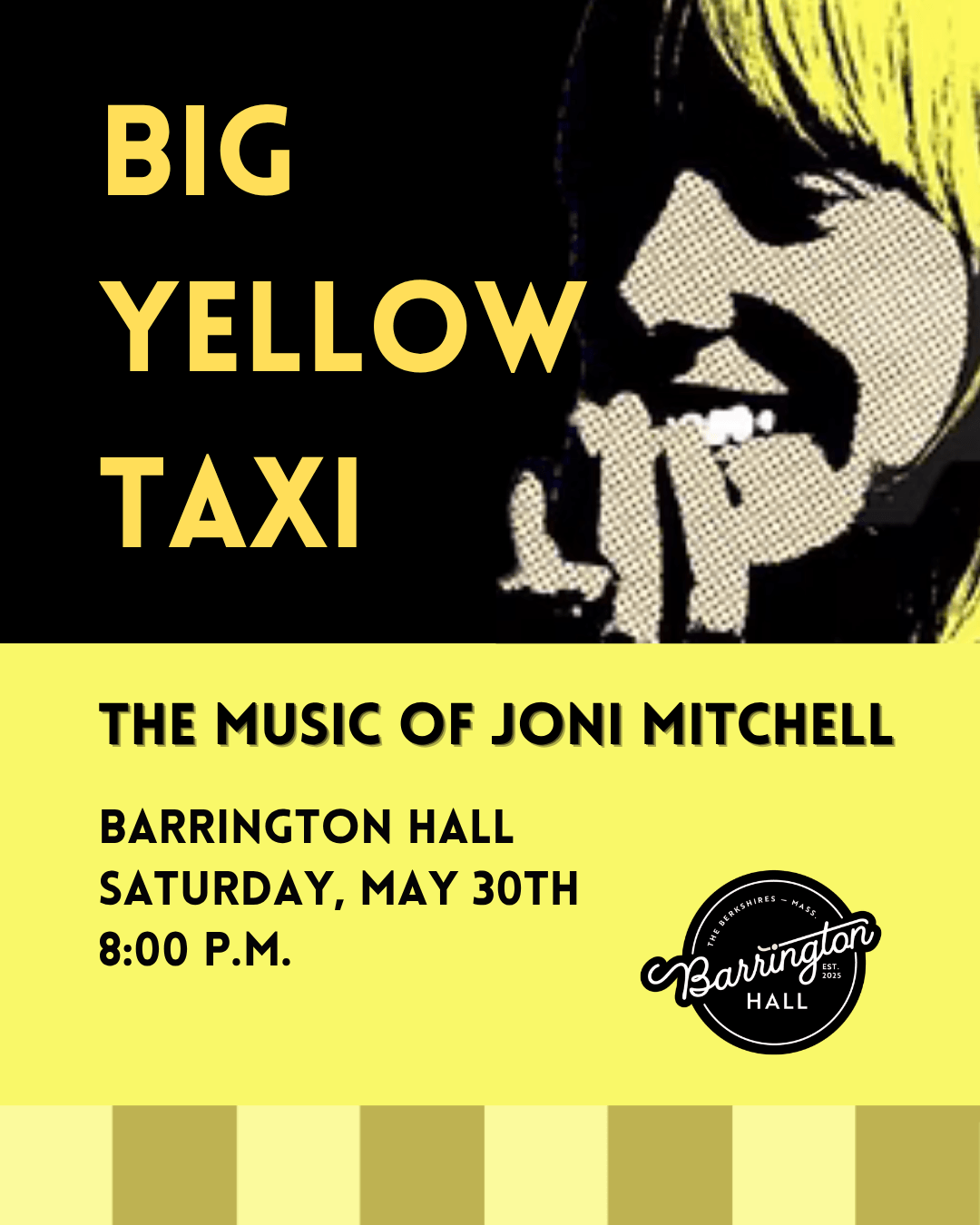 Big Yellow Taxi at Barrington Stage
