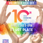 Join the party for Pride volunteers