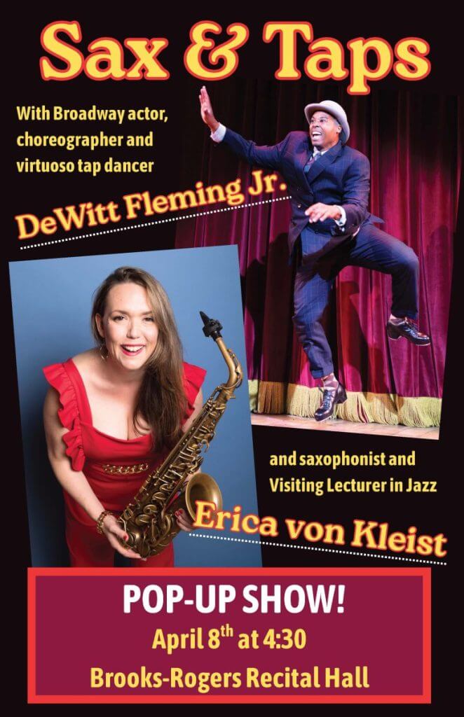 Sax & Tap at Williams College