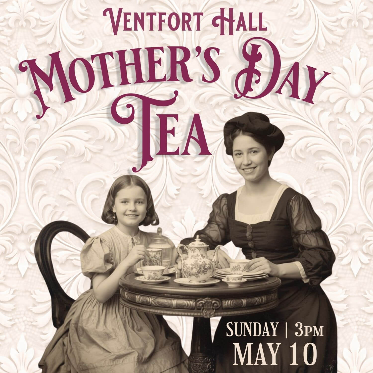 Mother's Day Tea at Ventfort
