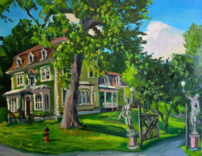 Join Alvin Ouellet for plein air painting during ArtWeek
