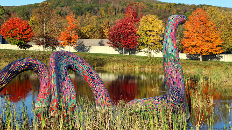 Groundwork Sculpture at The Clark Art. Photo by Derek Hansen.